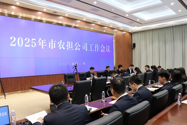 市農(nóng)擔(dān)公司召開(kāi)2025年工作會(huì)議